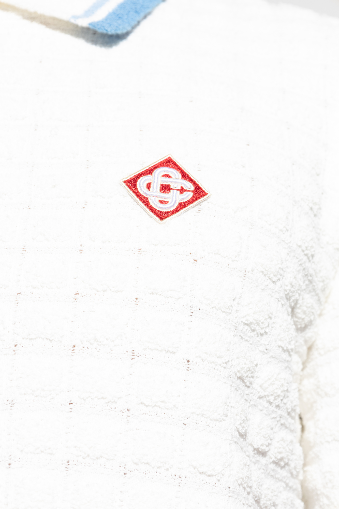 White Polo with logo Casablanca - Vitkac Canada